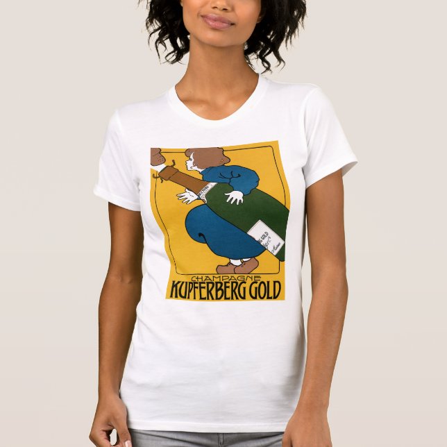 ChampagneKupferberg guld T-shirt (Framsida)