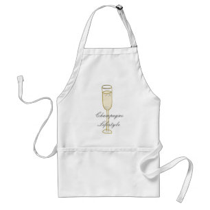 Champagnelivsstil Förkläde