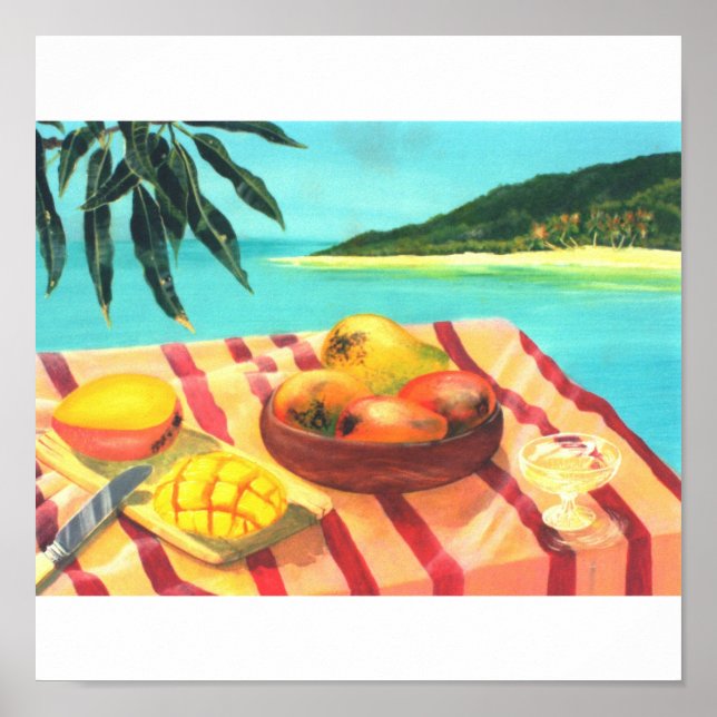 Champagnemango Poster (Framsidan)