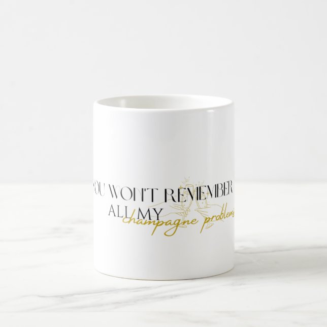 champagneproblem kaffemugg (Center)