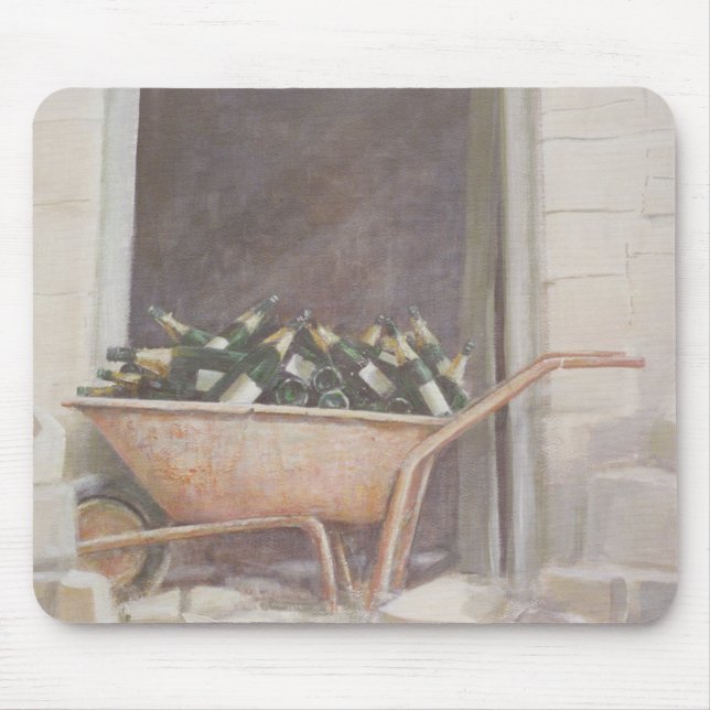 Champagneskottkärra 1985 musmatta (Framsidan)