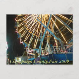 Champaign County Fair 2009 Vykort