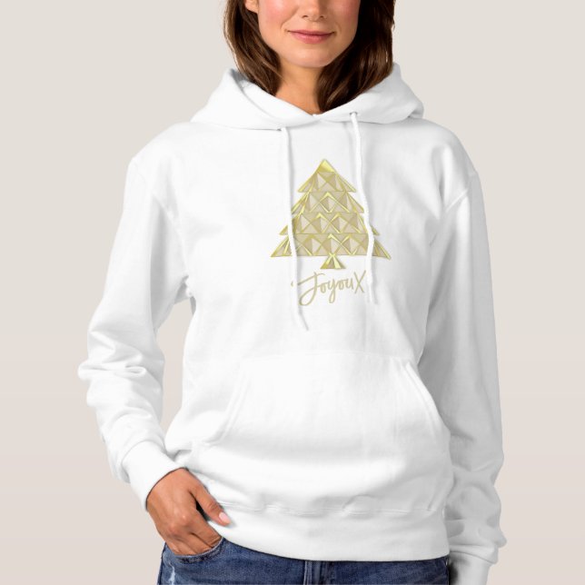 Champaign Joyoux Noel jultröja T Shirt (Framsida)
