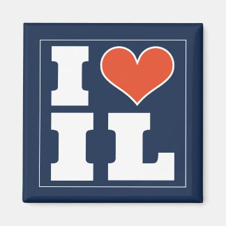 Champaign Urbana (IL) Football Watch Party Fridge Magnet