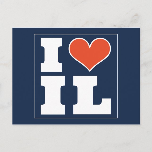 Champaign Urbana (IL) Tailgate-inbjudan Vykort (Framsida)