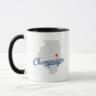 ChampaignIllinois IL skjorta Mugg