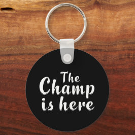 Champen är här Fantasy Football & Sports Nyckelring
