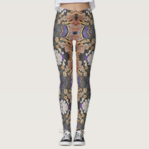 Champinjon mönstrade Forragers Leggings