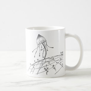 Champinjon och Mycelium Kaffemugg