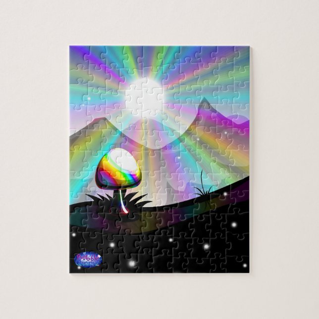 Champinjonbergpussel Pussel (Vertikal)