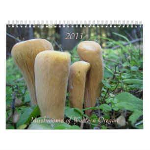 Champinjoner av westerna Oregon, 2011 Kalender