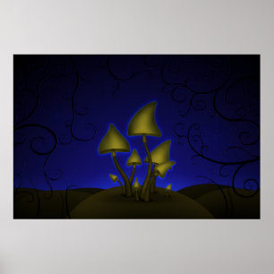 Champinjoner (Halloween natt) Poster