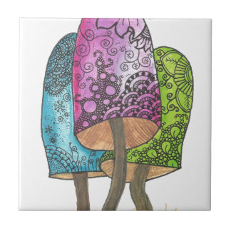 Champinjoner Kakelplatta