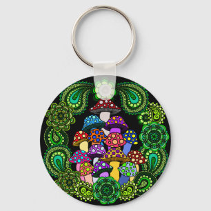 Champinjoner Keychain Nyckelring
