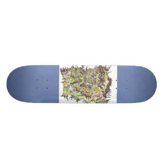 Champinjonhav! Mini Skateboard Bräda 18,5 Cm