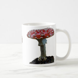 Champinjonmugg för tre Amanitas Kaffemugg