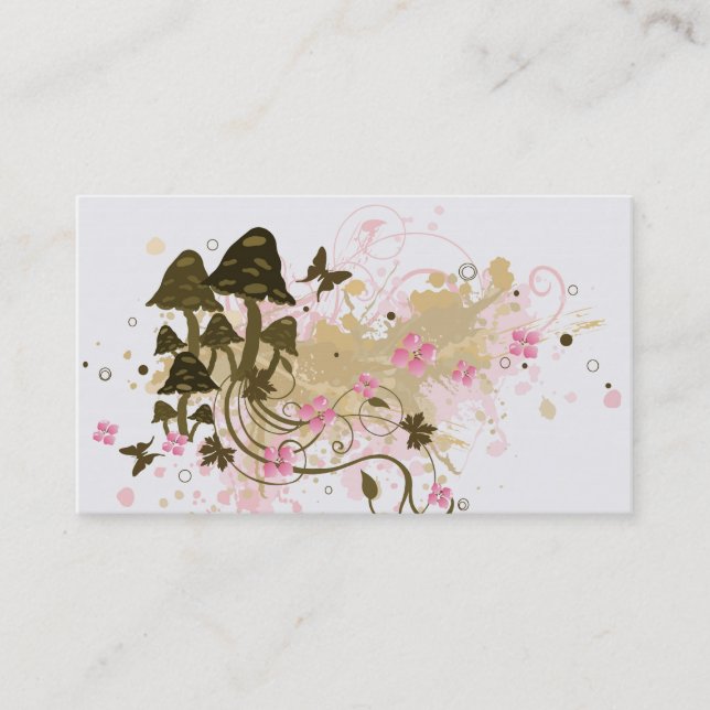 Champinjonvisitkort Visitkort (Framsida)