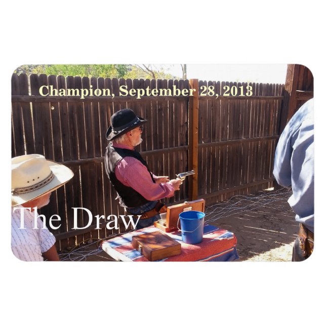 Champion 9-28-13 - Arizona Gunslingers Magnet (Horisontell)
