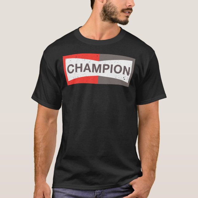 Champion Brad Pitt Essential T-Shirt (Framsida)