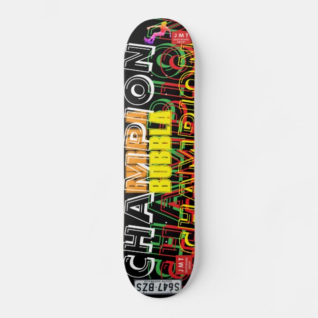 CHAMPION BUBBLA PRO SKATEBOARD (Framsida)