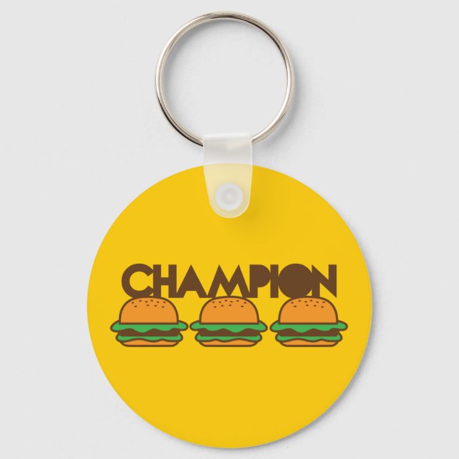 CHAMPION BURGERS Yum! Nyckelring (Framsida)