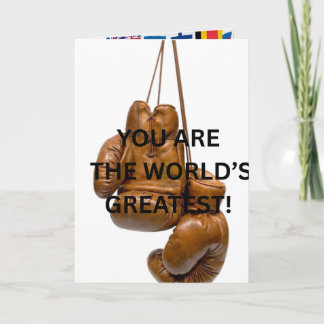 CHAMPION Celebration Card - Blank Inside Kort