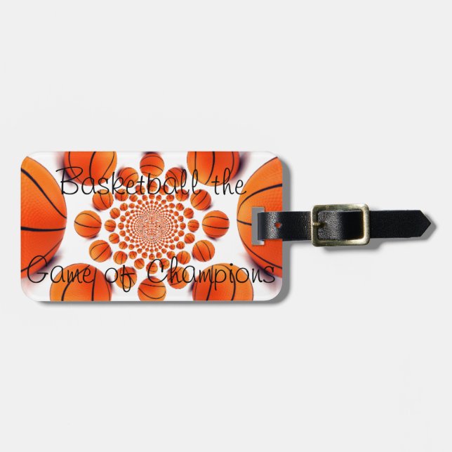 Champion Court Vision: Champs-match i basket Bagagebricka (Horisontell Framsida)