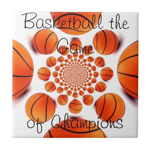 Champion Court Vision: Champs-match i basket Kakelplatta (Framsidan)