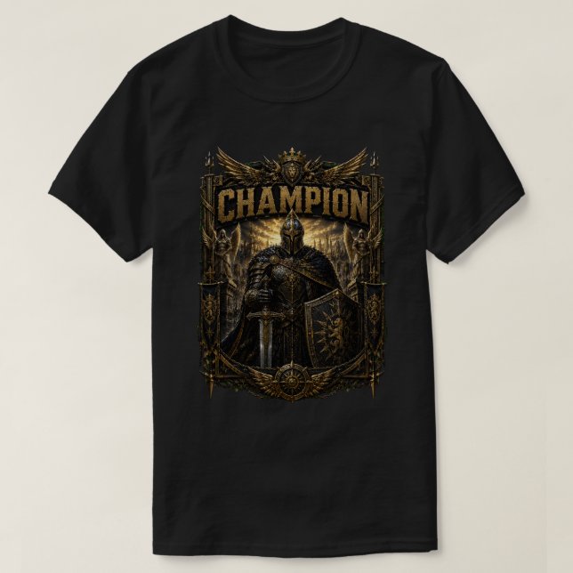 Champion Elite Warrior T-Shirt (Design framsida)