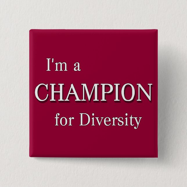 Champion for Diversity Button Knapp (Framsida)