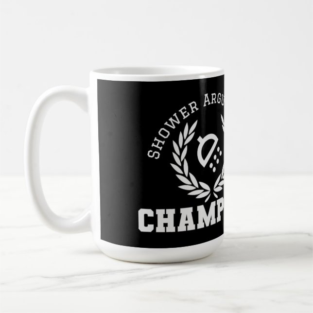 Champion för visningsargument kaffemugg (Vänster)