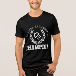 Champion för visningsargument t shirt
