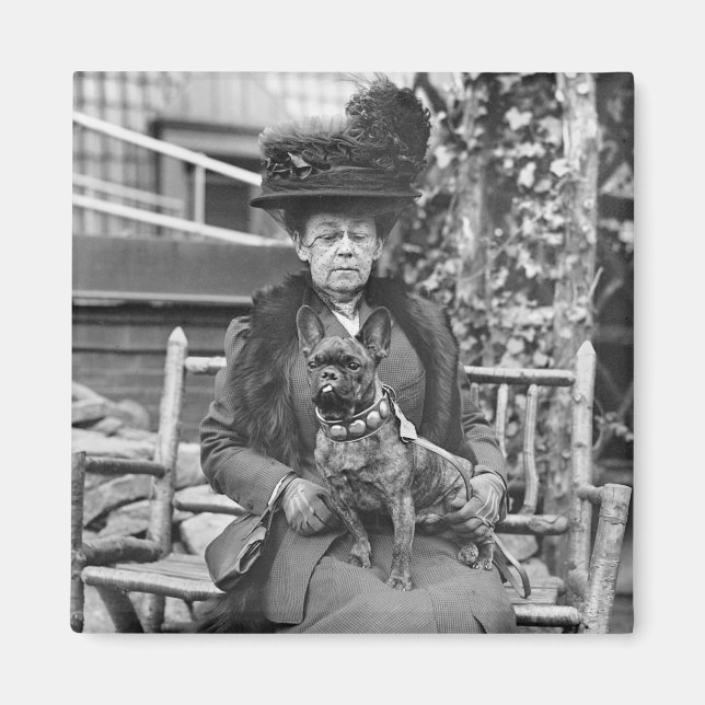 Champion Fransk Bulldog, 1920-talet Magnet (Framsidan)