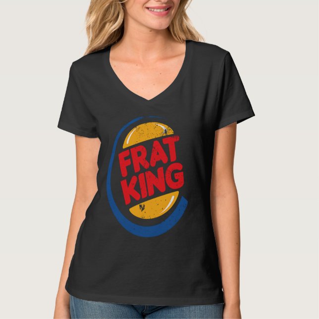 Champion Frat King  College Student T Shirt (Framsida)