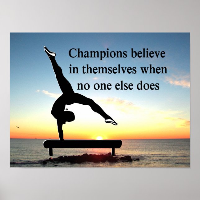 CHAMPION GYMNAST POSTER (Framsidan)