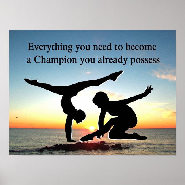 CHAMPION GYMNAST POSTER (Framsidan)
