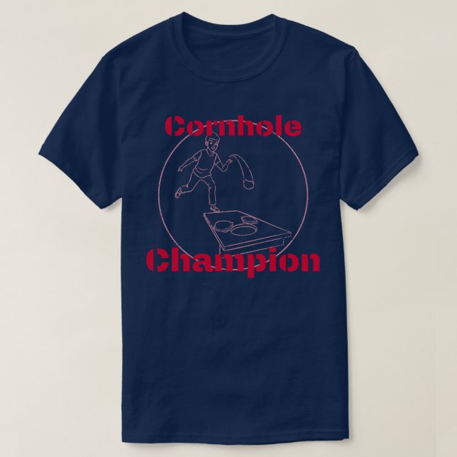 Champion maj hål t shirt (Design framsida)