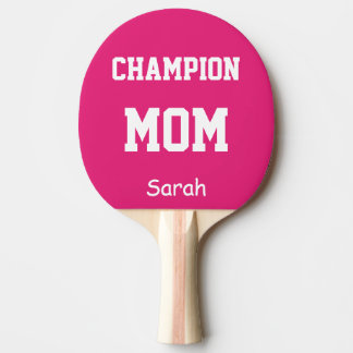 Champion Mamma Namn Personlig Pingisracket