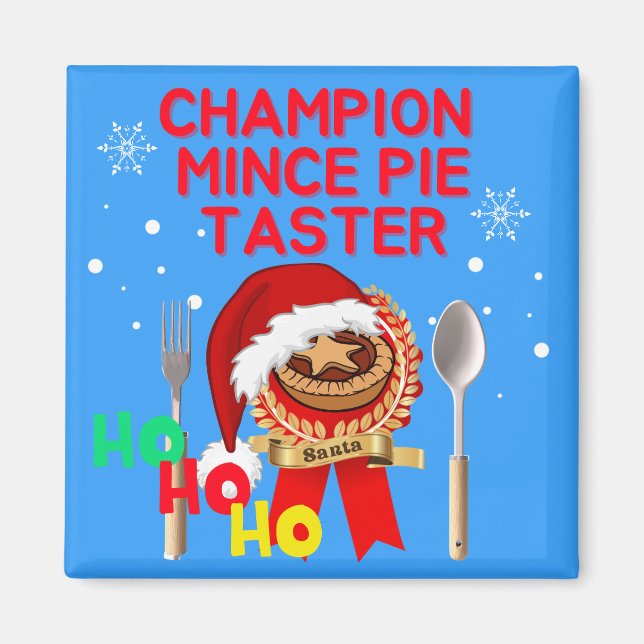Champion Mince Paj Taster - Santa Magnet (Framsidan)