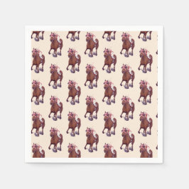 Champion Racehäst Thoroughborn Wins Pappersservett