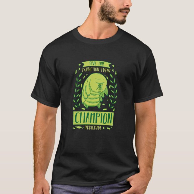 Champion Tardigrade - Gift T Shirt (Framsida)