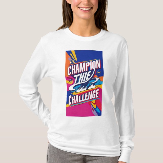 CHAMPION THE CHALLENGE T SHIRT (Framsida)