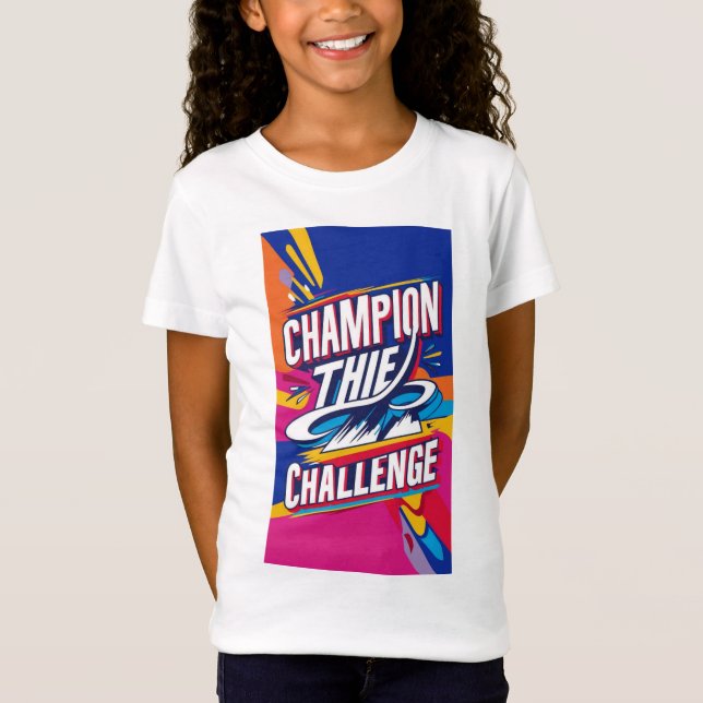 CHAMPION THE CHALLENGE T SHIRT (Framsida)
