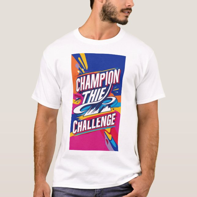 CHAMPION THE CHALLENGE T SHIRT (Framsida)