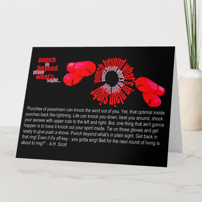 Champion You  Thank You Card Tack Kort (Framsida)