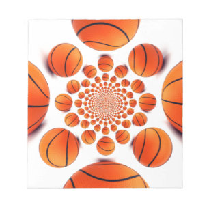 Championernas basketmatch: Court Vision Kaleida Anteckningsblock