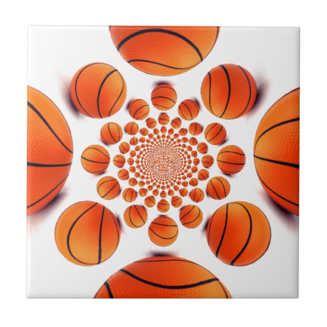 Championernas basketmatch: Court Vision Kaleida Kakelplatta (Framsidan)