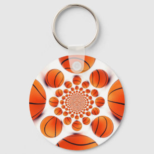 Championernas basketmatch: Court Vision Kaleida Nyckelring