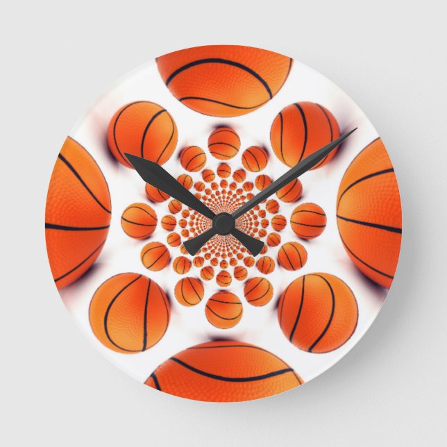 Championernas basketmatch: Court Vision Kaleida Rund Klocka (Framsida)