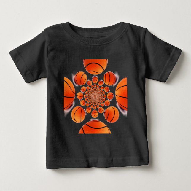 Championernas basketmatch: Court Vision Kaleida T Shirt (Framsida)